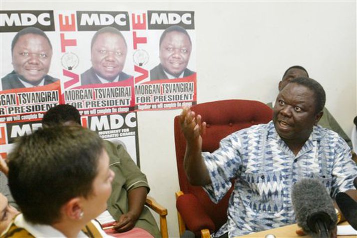 Morgan Tsvangirai segist hafa unnið sigur í forsetakosningunum.