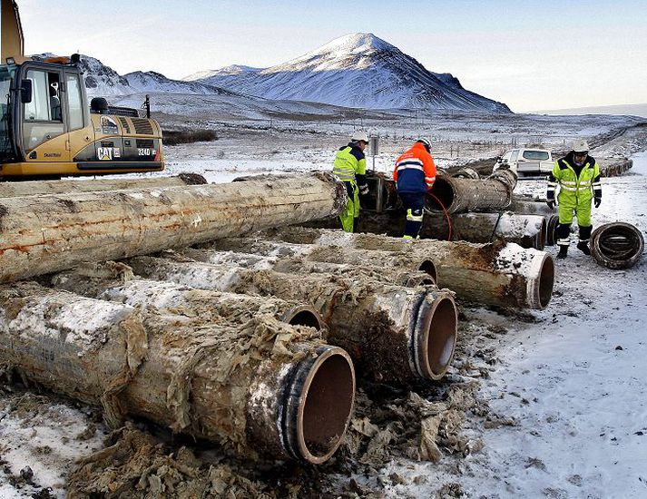 Heitavatnslögn frá Deildartunguhver var endurnýjuð 2011.

