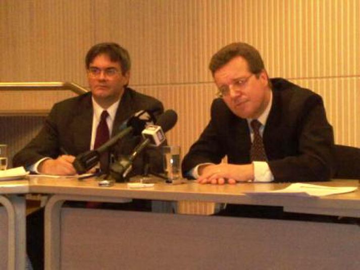 Franek Roswadovski og Mark Flanagan.
