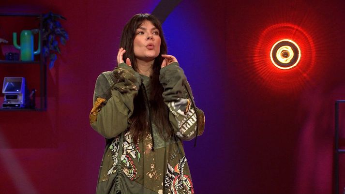 Thelma langaði í nýjan þurrkara. 