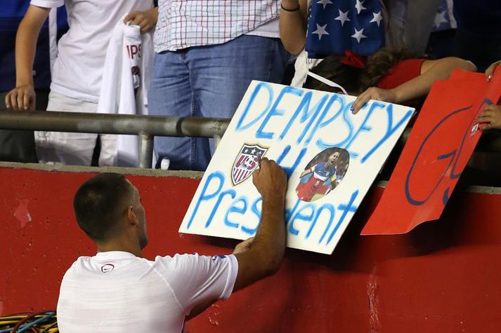 Clint Dempsey. Maður fólksins.