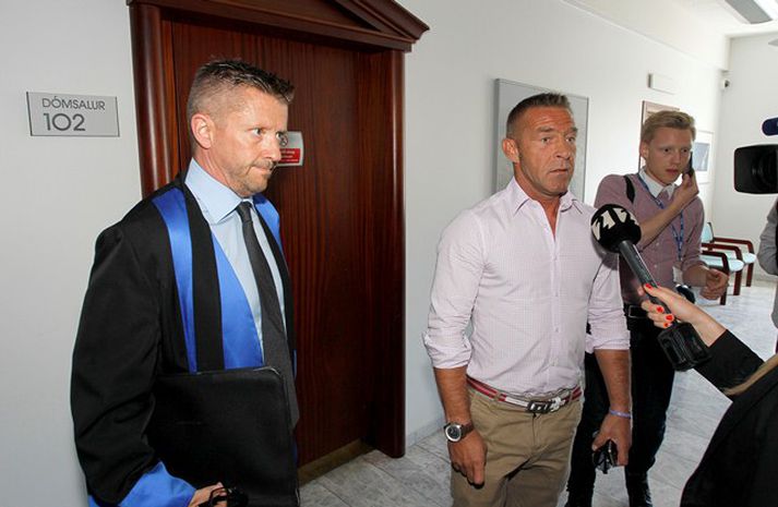 Ólafur vignir Sigurðsson, eigandi DataCell og Sveinn Andri Sveinsson lögmaður.