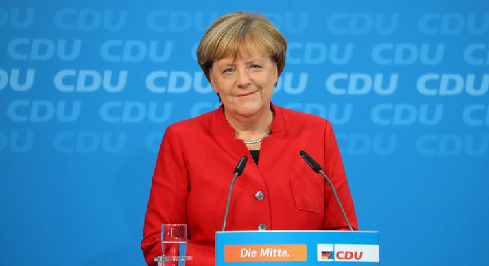Angela Merkel hefur verið formaður Kristilega demókrataflokksins frá árinu 2000.
