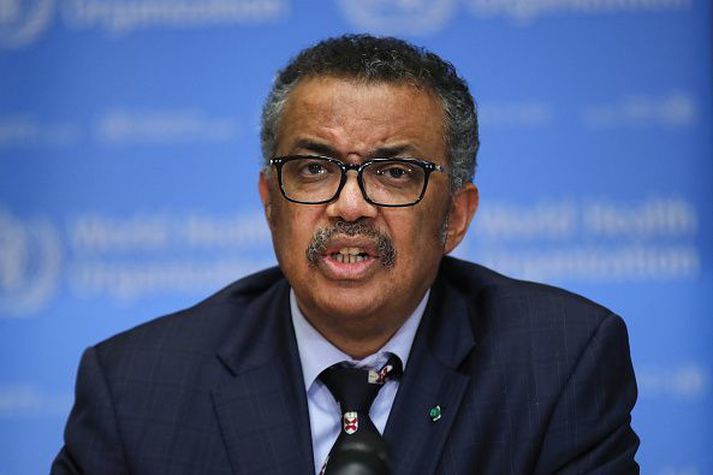 Tedros Adhanom Ghebreyesus, forstjóri Alþjóðaheilbrigðismálastofnunarinnar.