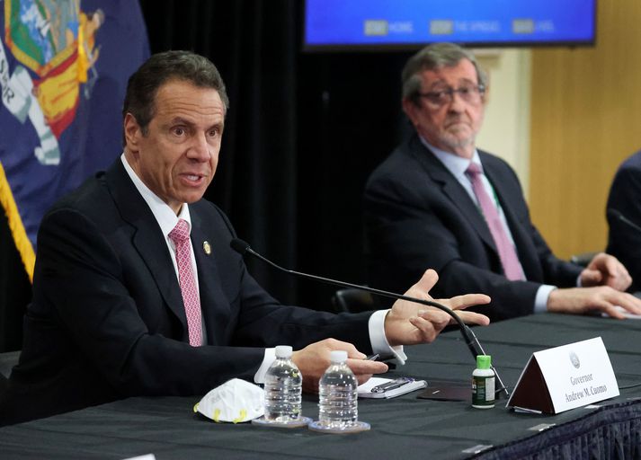 Andrew Cuomo er ríkisstjóri New York.