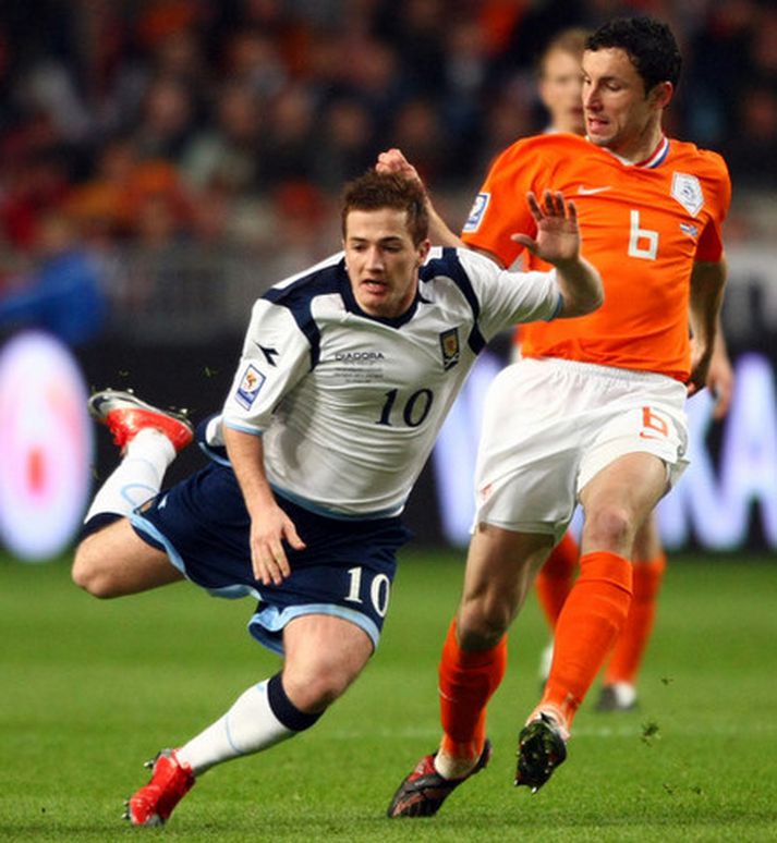 McCormack stóð sig vel gegn Íslandi.