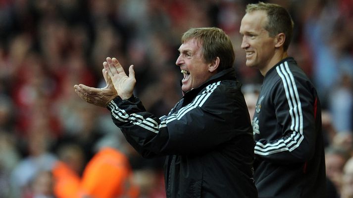 Kenny Dalglish, stjóri Liverpool.