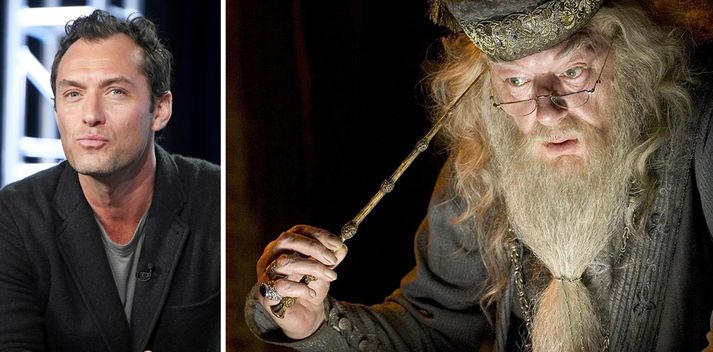 Jude Law verður yngri útgáfa Dumbledore.