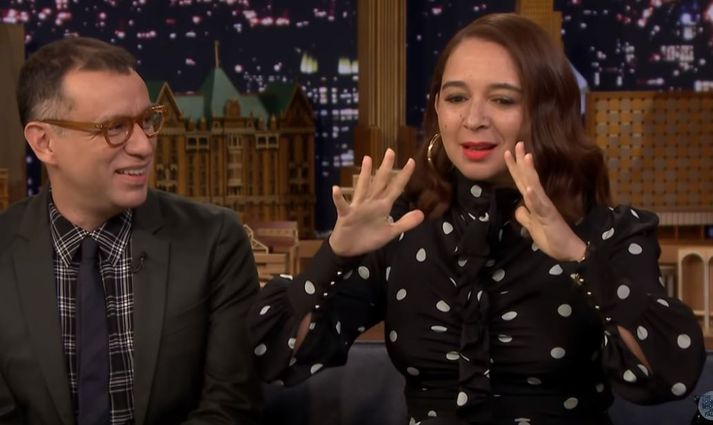 Fred Armisen og Maya Rudolph fóru á kostum hjá Fallon.