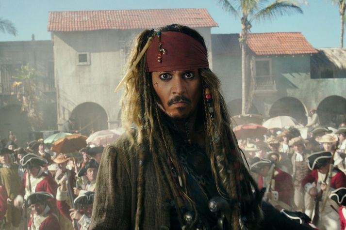 Johnny Depp var stjarna Pirates of the Caribbean-seríunnar sem halaði inn 4,5 milljörðum Bandaríkjadala frá 2003 til 2017.
