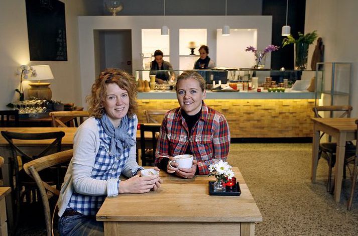 Þær Unnur og Þórdís geta ekki verið annað en sáttar við gengið síðustu tvö árin.  Markaðurinn/Pjetur