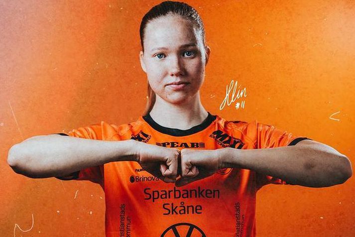 Hlín Eiríksdóttir á möguleika á því að vera valin besti leikmaður sænsku deildarinnar í júní.