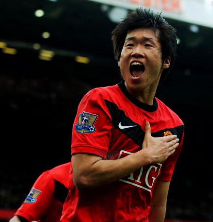 Ji-Sung Park átti stórleik í dag.