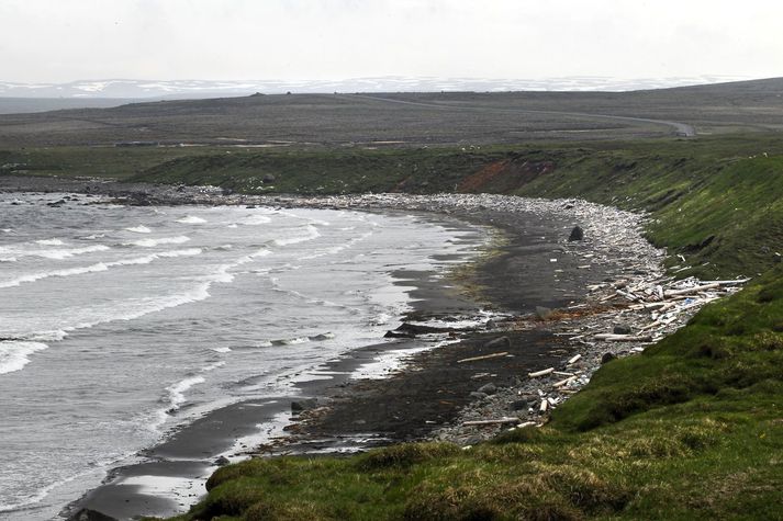 Frá Finnafirði þar sem uppi eru áform um uppbyggingu umskipunar- og stórskipahafnar.  Fréttablaðið/Pjetur