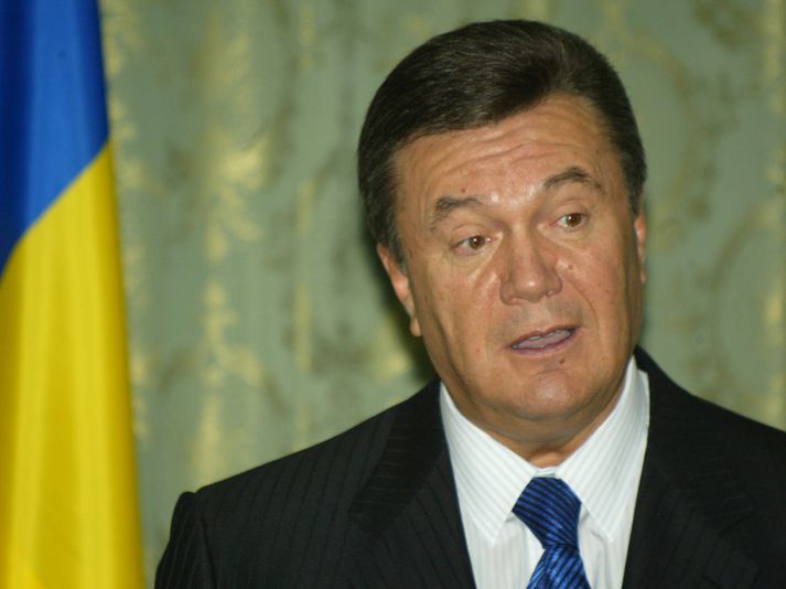 Viktor Janukovits, forsætisráðherra Úkraínu.