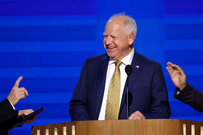 Tim Walz varaforsetaefni Demókrata.