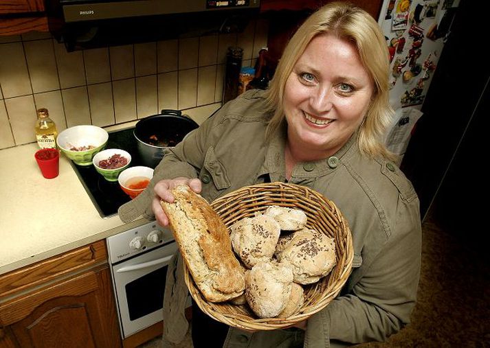 Fríða Sophia Böðvarsdóttir kennir karlmönnum að elda í Kvöldskóla Kópavogs. Þar er þessi réttur meðal annars á námsskrá.