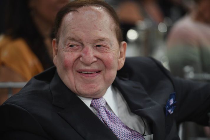 Sheldon Adelson var í 28. sæti á lista Forbes yfir auðugustu menn heims í september 2020.