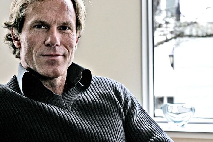 Þorgrímur Þráinsson, Einar Kárason, Auður Jónsdóttir, Hallgrímur Helgason og Stefán Máni keyrðu vestur á Land Cruiser-bifreið Þorgríms.
