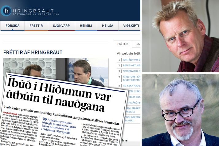 Hringbrautarmenn. Í dómsorði segir að fjölmiðillinn hafi bugðist skyldum sínum og afvegaleiddi enn frekar þá umræðu sem þá geisaði um mál stefnenda.