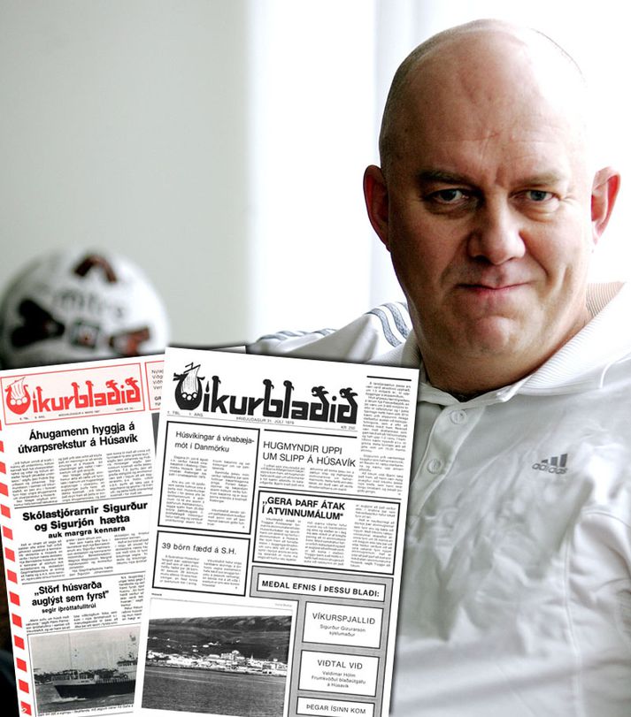 Arnar stóð að útgáfu Víkurblaðsins á árinum 1979 til 1999.