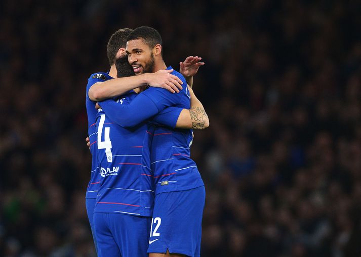 Loftus-Cheek var öflugur í kvöld. Hann þakkaði traustið með þrennu.