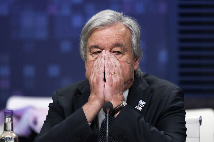 Guterres virðist telja tímabært að grípa til örþrifaráða.