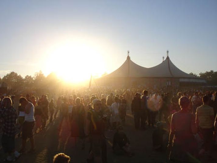 Hróarskelda 2006, sól og sæla annað árið í röð.