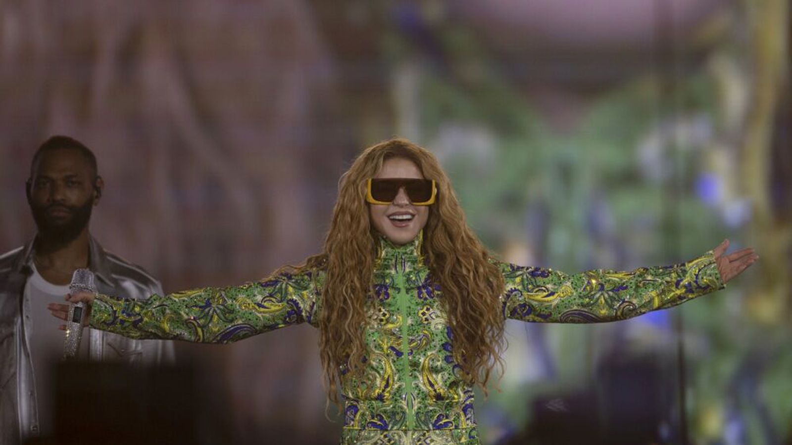 Shakira söng fyrir milljónir á Copacabana