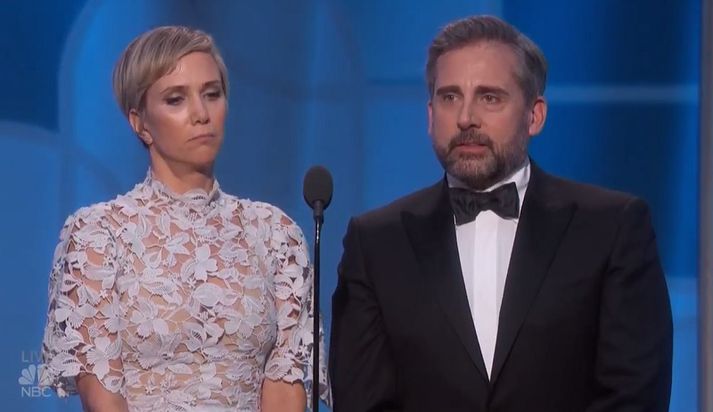 Kristin Wiig og Steve Carrell.