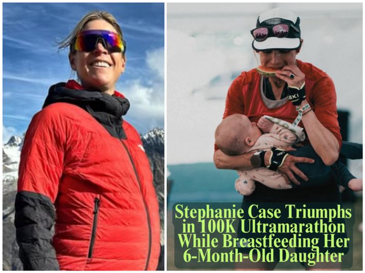 Stephanie Caseer engin venjuleg mamma. Afrek hennar hefur vakið mikla athygli á erlendum fréttamiðlum.