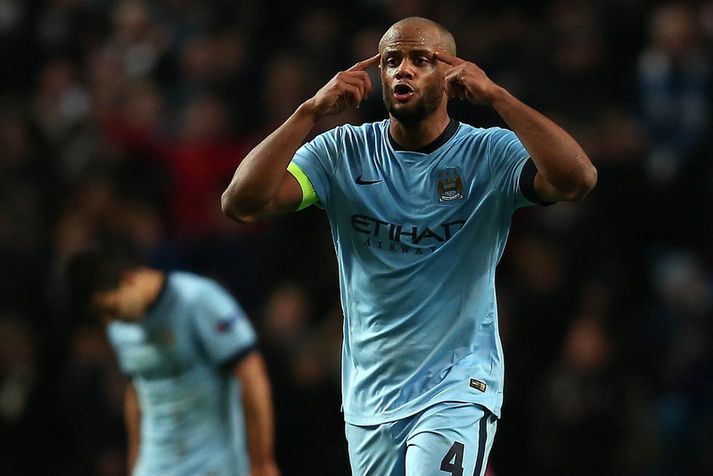 Vincent Kompany, fyrirliði Manchester City.
