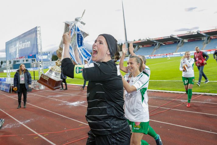 Sonný Lára Þráinsdóttir, fyrirliði Íslandsmeistara Briðabliks, spilar sinn fimmta landsleik. 