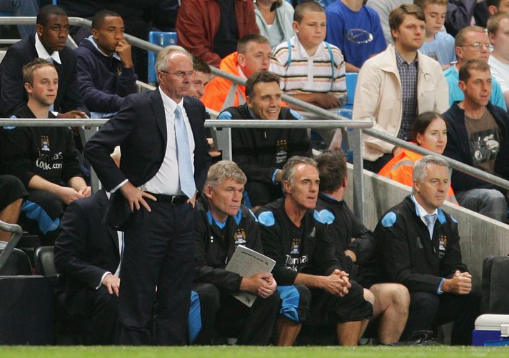Sven Göran Eriksson er taplaus í ensku úrvalsdeildinni og lætur varla Ferguson taka sig á taugum.
