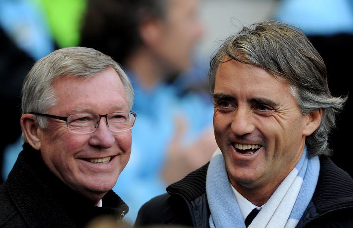 Ferguson og Mancini.