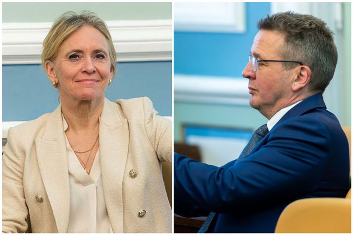 Þorgerður Katrín Gunnarsdóttir utanríkisráðherra telur að þáverandi utanríkisráðherra hefði átt að upplýsa Alþingi um uppfærslu á varnarsamningnum við Bandaríkin. 