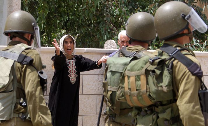 Landtaka Ísraelsmanna á hernumdu svæðunum hefur valdið mikilli reiði meðal Palestínumanna.