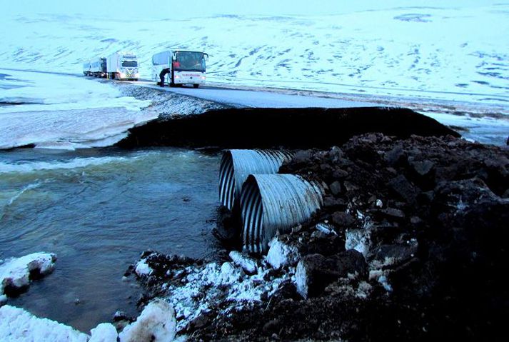 Frekari viðgerðir á Djúpvegi bíða.