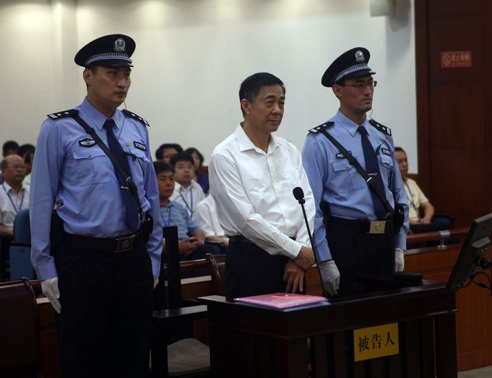 Bo Xilai fyrir dómi.