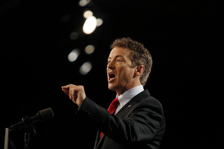 Rand Paul var kjörinn á þing árið 2010