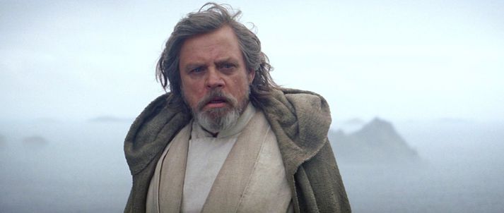 Mark Hamill í The Force Awakens.