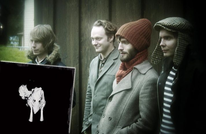 Sigur Rós áður en Kjartan Sveinsson hætti í sveitinni.