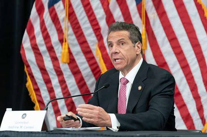 Andrew Cuomo óttast að sjúkdómurinn hafi verið í gangi í einhverjar vikur.
