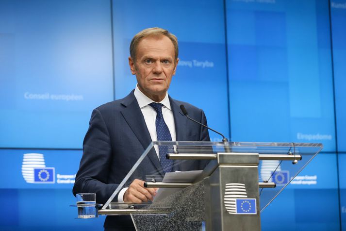 Donald Tusk, forseti leiðtogaráðs Evrópusambandsins.