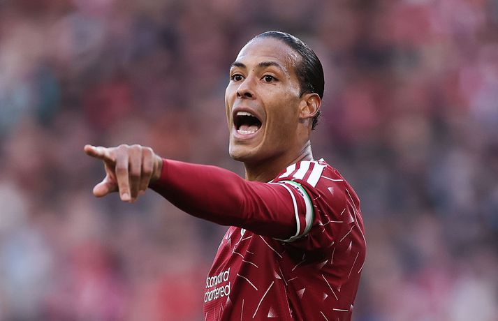 Virgil van Dijk og félagar eiga snúið verkefni fyrir höndum í dag.
