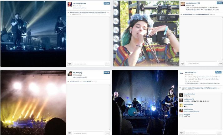 Of Monsters and Men aðdáendur Instagram