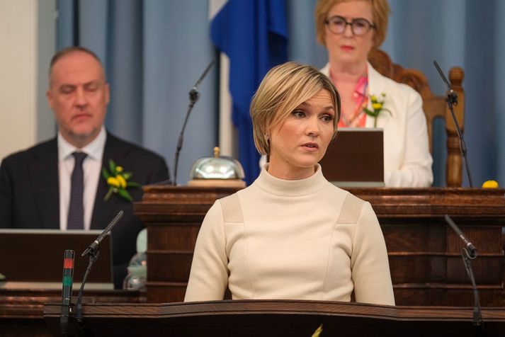 Kristrún Frostadóttir, forsætisráðherra.