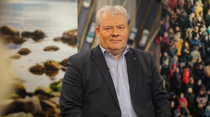 Sigurður Ingi Jóhannsson, samgöngu- og sveitarstjórnarráðherra í Víglínunni í dag.