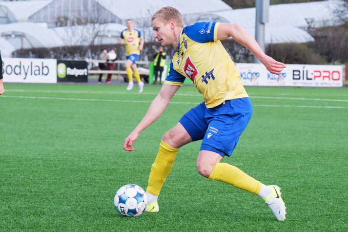 Ásgeir Sigurgeirsson hefur spilað vel mð KA liðinu í sumar.