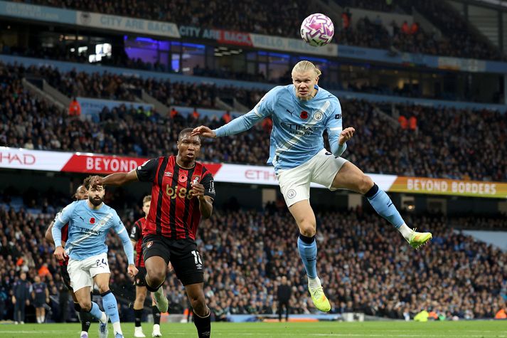 Sá norski skoraði tvö.